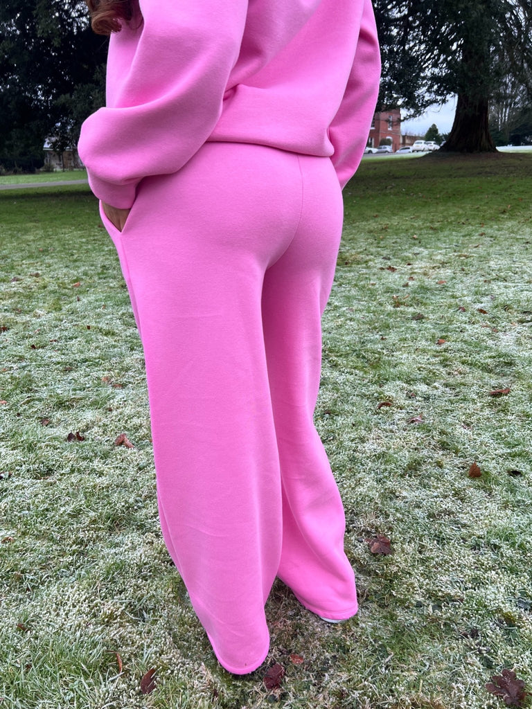 Pink Wide Leg Trousers - H&L